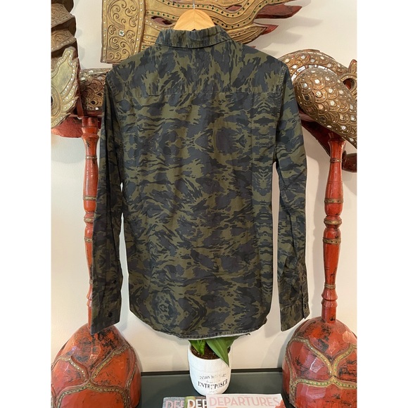 Camo Button Up - Picture 3 of 3